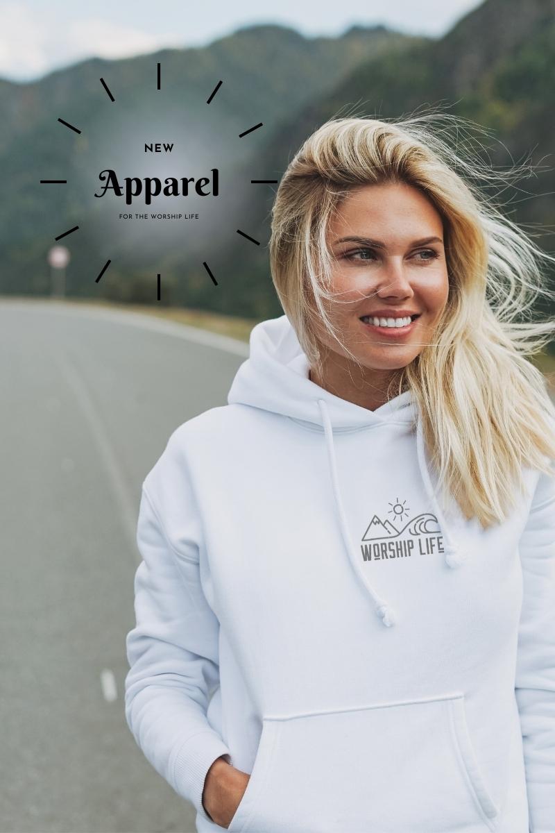 Worship Life Womans Hoodie sweatshirt 